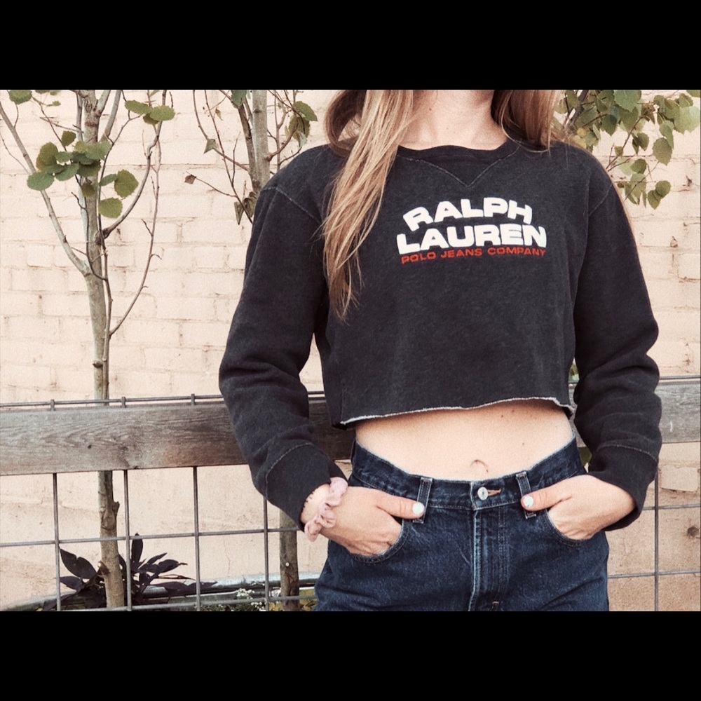 Ralph Lauren cropped Sweatshirt
